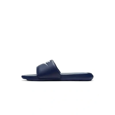 Abbildung von Nike Herren Victori Slipper, Midnight Navy/Weiß Navy, 41 EU