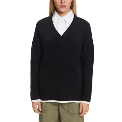 Abbildung von Esprit Strickpullover, Damen, Größe: Small, Black