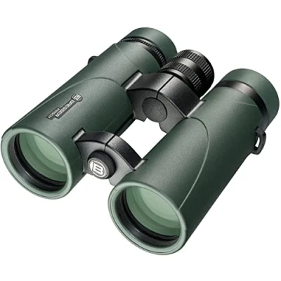 Abbildung von Bresser Pirsch 8x42 Fernglas mit Phasenvergütung Wasserdicht, Stickstoffgefüllt, Mehrschichtvergütung, Twist Up Augenmuscheln