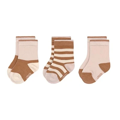 Abbildung von LÄSSIG Unisex Kinder und Babysocken 3er Set/ Rosa Karamell Größe 12 14