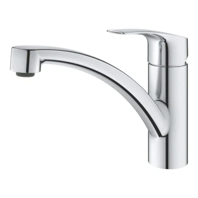 Abbildung von Grohe Küchenarmatur Einhandmischer Spültisch Eurosmart 33281003 getrennte innenliegende Wasserwege