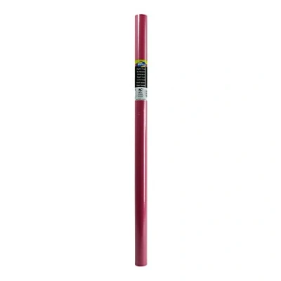 Abbildung von Clairefontaine 95708C Rolle färbiges Kraftpapier, gerillt, 3 x 0,70 m, 65g, PEFC, ideal für Ihre Bastelprojekte, 1 Rolle, Opernrot