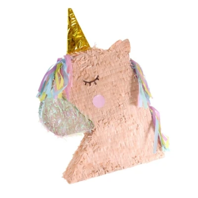 Abbildung von Einhorn Regenbogen Pinata 45x50cm