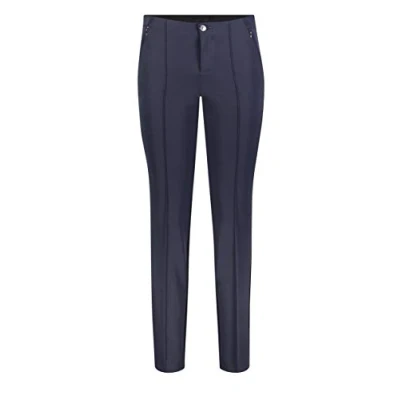 Abbildung von MAC Jeans ANNA Stoffhose, Damen, Größe: 46x32, Dark blue