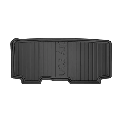 Abbildung von FROGUM DryZone Gummimatte Ganzjährige Praktische Auto Kofferraummatte Kofferraumwanne passend für Renault Modus 2004 2012 Hohe Kante Robust und langlebig