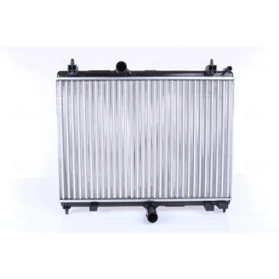 Abbildung von NISSENS 636009 Kühler, Motorkühlung Aluminium 380 544 23 Kühlrippen mechanisch gefügt PEUGEOT: 407 Coupe, SW, 508 I Limousine