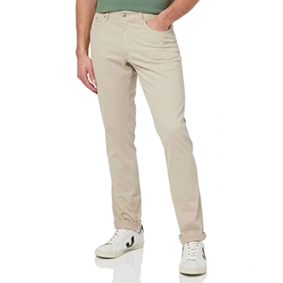 Abbildung von HACKETT LONDON Herren Texture 5 Pkt Pants, Brown (Taupe), 29W/30L