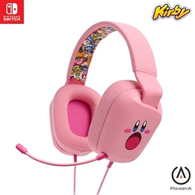 Abbildung von PowerA Wired Stereo Headset for Nintendo Switch Kirby Mouthful