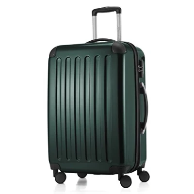 Abbildung von HAUPTSTADTKOFFER Alex Mittelgroßer Hartschalenkoffer, 4 Rollen, Koffer, Trolley, Rollkoffer, Reisekoffer, Volumenerweiterung, 65 cm, 74 Liter, Waldgrün