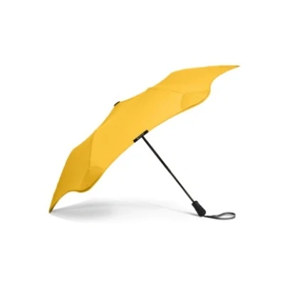 Abbildung von Blunt Metro 2.0 Taschenschirm Regenschirm gelb kompakt &amp; sturmfest 100 cm Ø Innovatives patentiertes Design getestet im Windkanal