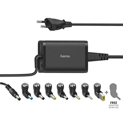 Abbildung von Hama Universal Notebook Netzteil, 15 19V/65W 8 Notebookstecker Netzteil