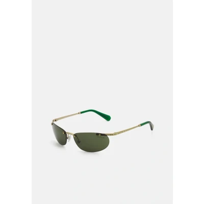 Abbildung von Swarovski Sonnenbrille Matte goldcoloured/green, Damen, Größe: 59, gold coloured/green
