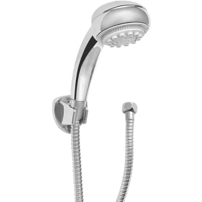 Abbildung von CORNAT Handbrause &quot;8 Strahlarten: Normal , ECO Soft &amp; Massagestrahl Anti Kalk&quot;, Wasserspareinsatz 150 cm Brauseschlauch