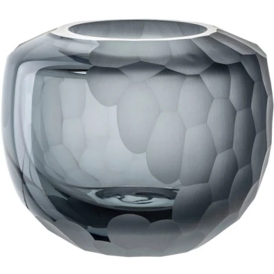 Abbildung von LEONARDO Tischvase Dekovase BELLAGIO (1 St), aus Glas, anthrazitfarben, handgefertigt