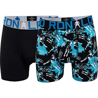 Abbildung von CR7 Boxer Jungen Boxershorts, 2er Pack Trunks, Cotton