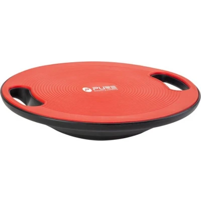 Abbildung von Pure 2 Improve Balanceboard SPORT, mit Griffen, schwarz rot