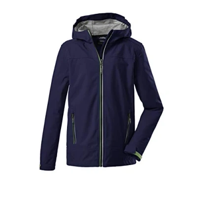 Abbildung von Killtec Jungen Adjero Jr Softshell Jacke Mit Kapuze, dunkelnavy, 140 EU