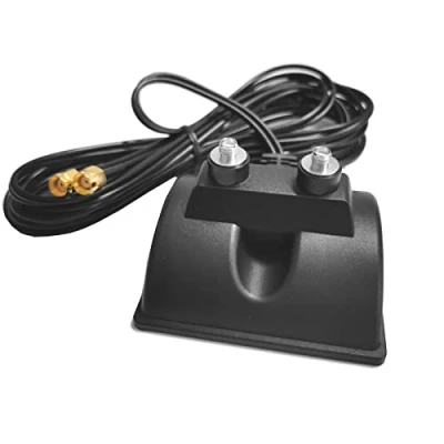 Abbildung von F11CS WiFi RP SMA Antenne Verlängerungskabel Adapter mit Magnet Standfuß, Dual Band WLAN Signal Booster, 3m Kabellänge für Repeater und Range Extender