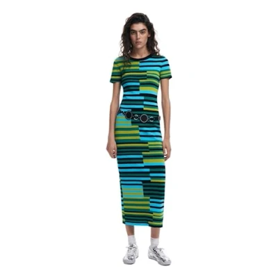 Abbildung von Desigual Etuikleid, Damen, Größe: XS, Material finishes
