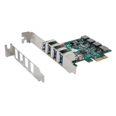 Abbildung von EX 11044 4 Port USB 3.2 Gen 1 PCIe Karte