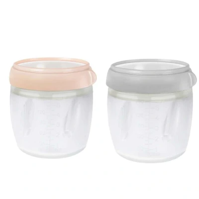 Abbildung von Haakaa Moedermelk en babyvoeding bewaarbakjes 160ml