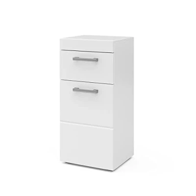 Abbildung von Vicco Midischrank Luna, Weiß, 37 x 79 cm