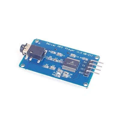 Abbildung von ANGEEK YX5300 UART Steuerungs Serieller MP3 Musik Player Modul für Arduino/AVR/ARM/PIC
