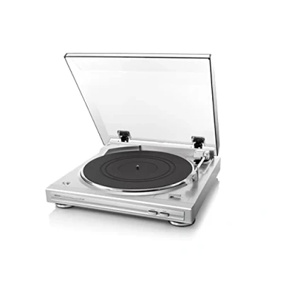 Abbildung von Denon DP 29 F Plattenspieler (RIAA Phono Equalizer integriert) silber