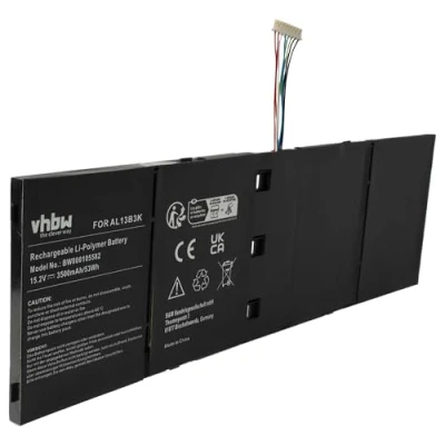 Abbildung von vhbw 1x Akku kompatibel mit Acer Aspire V5 573PG 54208, 7400, Notebook (3500 mAh, 15,2 V, Li Polymer)