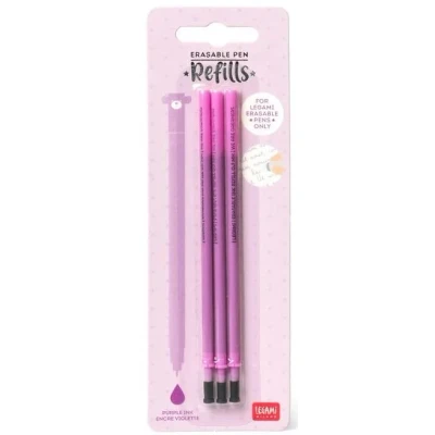 Abbildung von Lila Radierbare Gelstift Ersatzminen von Legami Refill