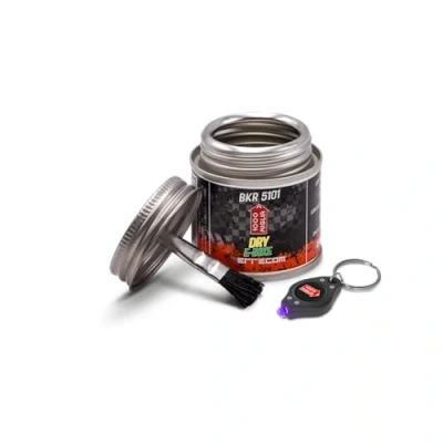 Abbildung von Errecom 1000 Miglia BKR 5101 E BIKE DRY Bikes Kettenschmiermittel 60ml, trockene und staubige Straßenbedingungen, fluoreszierende duftende Formel, All In One Dose mit Pinsel enthalten
