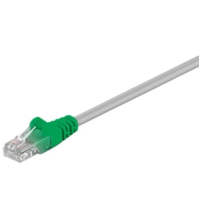 Abbildung von Goobay 68868 CAT 5e Crossover Patchkabel, U/UTP, Grau Grün