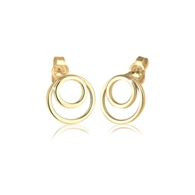 Abbildung von Elli Basic GEO Minimal Ohrringe Gold coloured, Damen, Größe: One Size, coloured