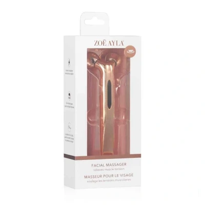 Abbildung von ZOË AYLA 3D MINI FACE Massage Roller Gesichtspflege Zubehör, Größe: One Size, Rosegold
