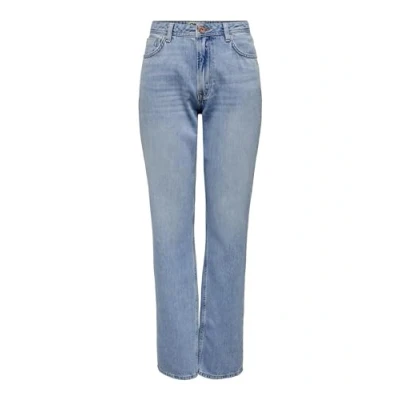 Abbildung von ONLY Onljaci Straight Jeans Leg, Damen, Größe: 26x30, Light blue denim