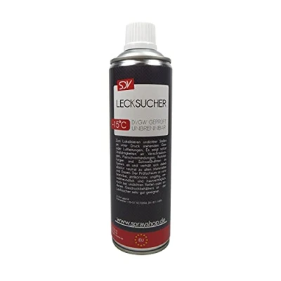 Abbildung von SDV Chemie Lecksuchspray 3X 400ml DVGW geprüft bis 15C Leckfinder Lecksucher Gas Lecksuch Spray