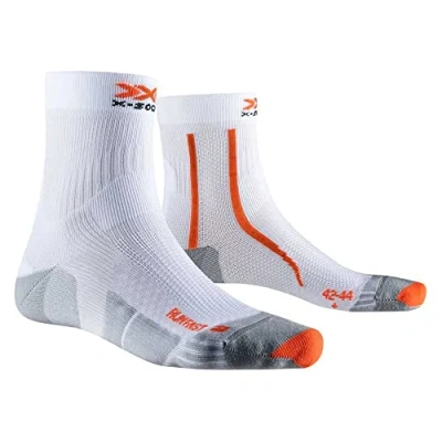 Abbildung von X Socks Run Fast 4.0 Laufsocke Grau Unisex Grösse 45 47