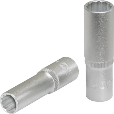 Abbildung von KS Tools 917.3856 3/8&quot; 12 kant Stecknuss, lang, 9 mm