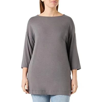 Abbildung von United Colors of Benetton Damen Shirt G/C M/L 3jzn3m03l Pullover, Dunkelgrau Melange 69 W, S