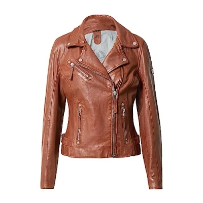 Abbildung von Gipsy PGG LEGV Lederjacke, Damen, Größe: 36, Bio cognac