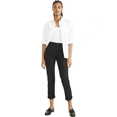Abbildung von Dockers Damen Hose Weekend Chino Slim, Beautiful Black, 28 Extra Tall