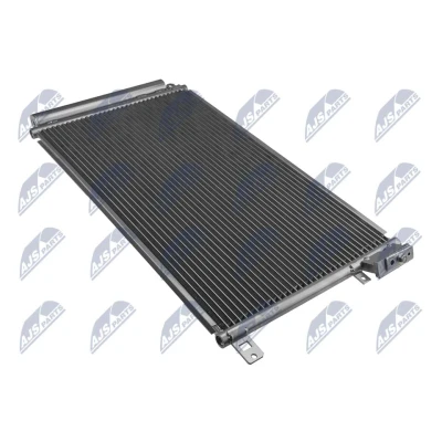 Abbildung von NTY CCS FT 029 Klimakondensator mit Trockner Aluminium 565 R 134a ALFA ROMEO: MiTo, FIAT: Doblo II Kombi, OPEL: Combo D Kasten / Kombi