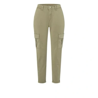 Abbildung von MAC Jeans RICH Cargohose, Damen, Größe: 40, Oliv