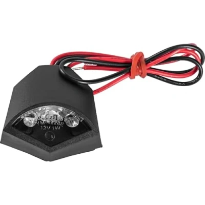 Abbildung von Hashiru LED Nummernschildbeleuchtung 01 selbstklebend schwarz