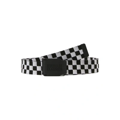 Abbildung von Urban Classics Extra LONG BELT Gürtel, Herren, Größe: One Size, Black/white