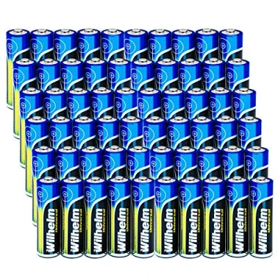 Abbildung von Wilhelm 60 AA Mignon Universal Alkaline Batterien im Shrink LR6…