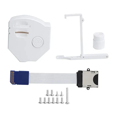 Abbildung von Erweiterungskabeladapter, Praktische Schnellwechsel Spieltaste 3D Druckerweiterung Speicherkarten Extender Adapter Dauerhafter Funktioniert für Sega Dreamcast