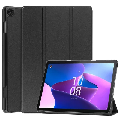 Abbildung von Trifold Klapphülle für das Lenovo Tab M10 (3rd gen) Schwarz