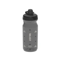 Abbildung von ZEFAL Sense Soft 65 No Mud Wasserflasche Trinkflasche Fahrrad Rauchschwarz 650 ml Rennrad MTB Radflasche