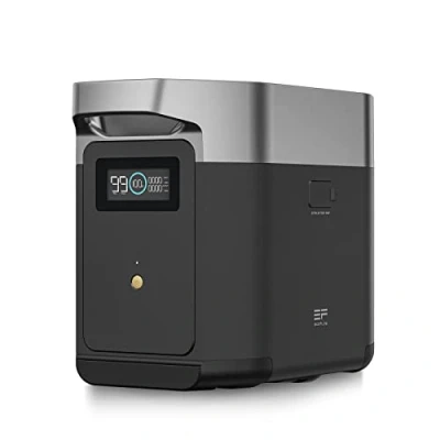 Abbildung von EF ECOFLOW Delta 2 Zusatzakku 1024Wh erweiterbare Energie für, Camping, Notfallstrom Zuhause, Wohnmobil, EB
